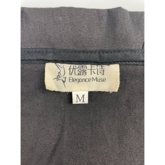 Elegance Muse Women's M Black and Red Dress - Picture 3 of 3